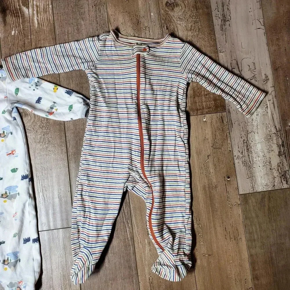 Carter's 9m Baby Boy Pajama Sleepwear Bundle 100% Cotton